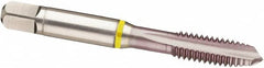 Guhring - 5/8-18 UNF, 3 Flute, MolyGlide Finish, Cobalt Spiral Point Tap - Plug Chamfer, Right Hand Thread, 3.811" OAL, 2B Class of Fit, Series 3962 - Exact Industrial Supply