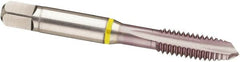 Guhring - 5/8-11 UNC, 3 Flute, MolyGlide Finish, Cobalt Spiral Point Tap - Plug Chamfer, Right Hand Thread, 3.811" OAL, 2B Class of Fit, Series 3961 - Exact Industrial Supply