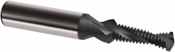 Guhring - M14x1.50 Metric Fine, 0.4921" Cutting Diam, 2 Flute, Solid Carbide Helical Flute Thread Mill - Internal Thread, 35.2mm LOC, 102mm OAL, 16mm Shank Diam - A1 Tooling