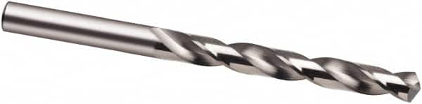 Guhring - Letter P 118° Solid Carbide Jobber Drill - Bright Finish, Right Hand Cut, Spiral Flute, 117mm OAL, Faceted Point - A1 Tooling