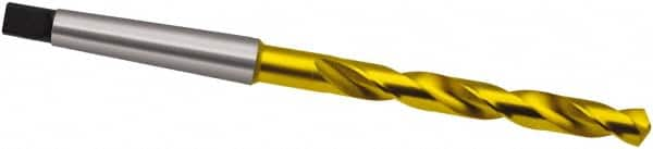 Guhring - 10.25mm, 1MT 118° Point High Speed Steel Taper Shank Drill Bit - A1 Tooling