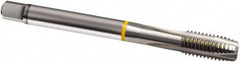 Guhring - 5/8-11 UNC, 3 Flute, Bright Finish, Cobalt Spiral Point Tap - Plug Chamfer, Right Hand Thread, 110mm OAL, 2B Class of Fit, Series 878 - Exact Industrial Supply