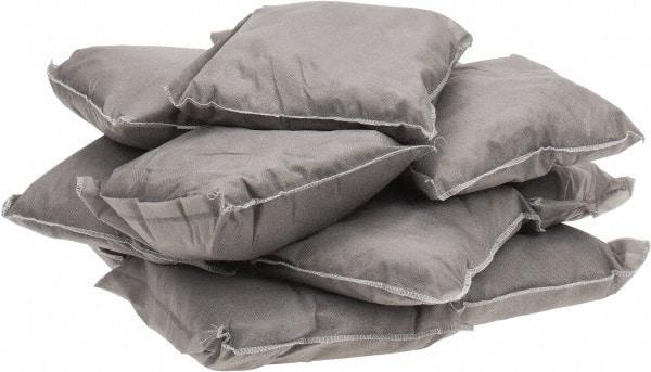 PRO-SAFE - 9 Inch Long x 9 Inch Wide x 2 Inch High, Gray Sorbent Pillow - 15 Gallon Capacity, Universal - A1 Tooling