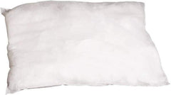 PRO-SAFE - 9 Inch Long x 9 Inch Wide x 2 Inch High, White Sorbent Pillow - 15 Gallon Capacity, Oil Only - A1 Tooling