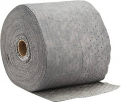 PRO-SAFE - Universal Use, 67 Gallon Package Capacity Sorbent Roll - 300' Long x 15" Wide, Gray - A1 Tooling