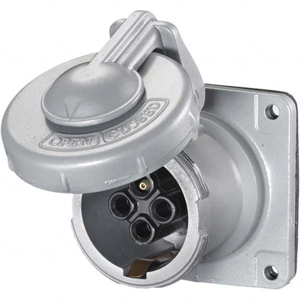 Hubbell Wiring Device-Kellems - Pin & Sleeve Receptacles Receptacle/Part Type: Receptacle Pin Configuration: 4 - A1 Tooling