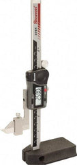 Starrett - Electronic Height Gage - 0.0005" Resolution, Accurate to 0.001", LCD Display - A1 Tooling