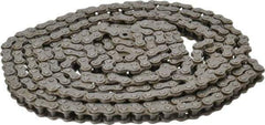 Browning - 3/8" Pitch, ANSI 35, Single Strand Roller Chain - Chain No. 35, 10 Ft. Long, 1/5" Roller Diam, 3/16" Roller Width - A1 Tooling