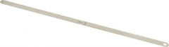 Starrett - 0.15mm Thick x 1/2 Inch Wide x 300mm Leaf Length, Parallel Feeler Gage - Tempered Steel - A1 Tooling