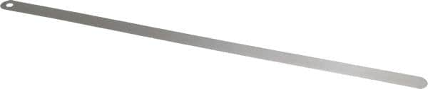 Starrett - 0.2mm Thick x 1/2 Inch Wide x 300mm Leaf Length, Parallel Feeler Gage - Tempered Steel - A1 Tooling