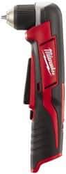 Milwaukee Tool - 12 Volt 3/8" Chuck Right Angle Handle Cordless Drill - 0-800 RPM, Keyless Chuck, Reversible, Lithium-Ion Batteries Not Included - A1 Tooling