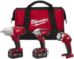 Milwaukee Tool - 18 Volt Cordless Tool Combination Kit - A1 Tooling