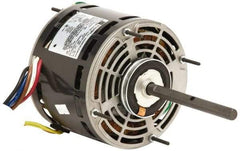 US Motors - 1/3 hp, ODP Enclosure, Auto Thermal Protection, 1,075 RPM, 208-230 Volt, 60 Hz, Industrial Electric AC/DC Motor - Size 48 Frame, Hub/Stud Mount, 3 Speed, Sleeve Bearings, 2.0 Full Load Amps, A Class Insulation, CCW Lead End - A1 Tooling