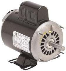 US Motors - 1.5 hp, ODP Enclosure, Auto Thermal Protection, 3,450 RPM, 115/230 Volt, 60 Hz, Industrial Electric AC/DC Motor - Size 56 Frame, Resilient Base Mount, 1 Speed, Ball Bearings, 17.5/8.8 Full Load Amps, BR Class Insulation, Reversible - A1 Tooling