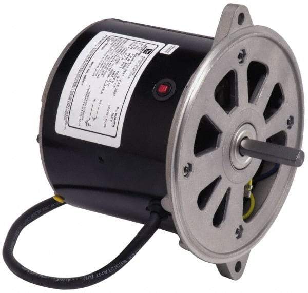 US Motors - 1/7 hp, ODP Enclosure, Manual Thermal Protection, 3,450 RPM, 115 Volt, 60 Hz, Split Phase Motor - Size 48M Frame, M-Flange Mount, 1 Speed, Sleeve Bearings, 2.40 Full Load Amps, A Class Insulation, Reversible - A1 Tooling