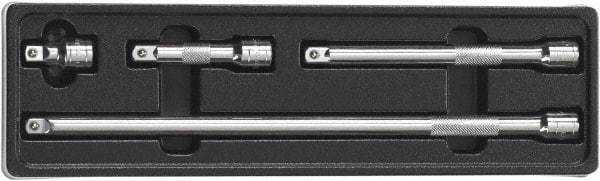 GearWrench - 3/8" Drive Socket Extension Set - 4 Pieces, Includes 1-1/2, 3, 6, 12" Lengths - A1 Tooling