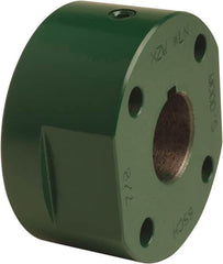 TB Wood's - 1-7/8" Bore, 1/2" x 1/4" Keyway Width x Depth, 3-5/8" Hub, 9 Flexible Coupling Hub - 3-5/8" OD, 1-31/32" OAL, Cast Iron, Order 2 Hubs, 2 Flanges & 1 Sleeve for Complete Coupling - A1 Tooling