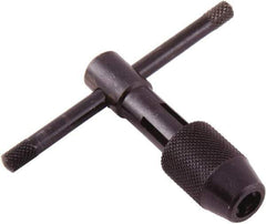 Regal Cutting Tools - #12 to 1/2" Tap Capacity, T Handle Tap Wrench - 3-5/8" Overall Length - A1 Tooling