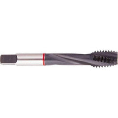 Regal Cutting Tools - M3x0.50 Metric Coarse 3 Flute 6H Bottoming Spiral Flute Tap - Powdered Metal, Oxide Finish, Right Hand Flute, Right Hand Thread, D3, Series Triple Crown - Exact Industrial Supply