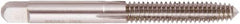 Regal Cutting Tools - 7/16-20 UNF H8 Thread Limit Plug Thread Forming Tap - High Speed Steel, Bright Finish, 3-5/32" OAL, 1-7/16" Thread Length, Right Hand Thread, Series Met-Flo - A1 Tooling