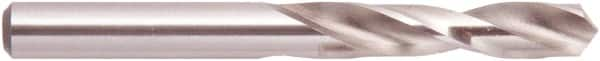 National Twist Drill - 33/64" 118° Spiral Flute High Speed Steel Screw Machine Drill Bit - Bright Finish, Right Hand Cut, 2-3/8" Flute Length, 3-7/8" OAL, Straight Shank - A1 Tooling