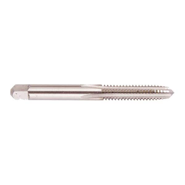 Regal Cutting Tools - 3/8-24 Taper RH H5 Bright High Speed Steel 4-Flute Straight Flute Hand Tap - Exact Industrial Supply