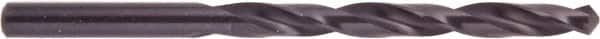 National Twist Drill - 14mm 118° High Speed Steel Jobber Drill - Oxide Finish, Right Hand Cut, Spiral Flute, Straight Shank, 6-5/16" OAL - A1 Tooling