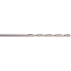 National Twist Drill - 37/64" 118° Spiral Flute High Speed Steel Taper Length Drill Bit - A1 Tooling