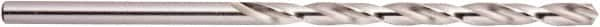 National Twist Drill - 35/64", 118° Point, Spiral Flute, High Speed Steel Taper Length Drill Bit - Bright Finish, 4-7/8" Flute Length, 8-1/4" OAL, Series 201 - A1 Tooling