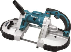 Makita - 18 Volt, 44-7/8" Blade, 530 SFPM Cordless Portable Bandsaw - 4-3/4" (Round) & 4-3/4 x 4-3/4" (Rectangle) Cutting Capacity, Lithium-Ion Battery Not Included - A1 Tooling