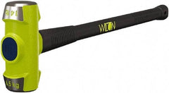 Wilton - 14 Lb Head, 36" Long Sledge Hammer - Steel Head, Steel Handle with Grip - A1 Tooling