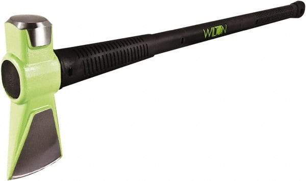 Wilton - 8 Lb Head, 36" Long Splitting Maul - Steel Head, Steel Handle with Grip - A1 Tooling