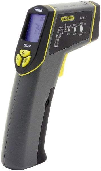 General - -40 to 580°C (-40 to 1076°F) Infrared Thermometer - 12:1 Distance to Spot Ratio - A1 Tooling