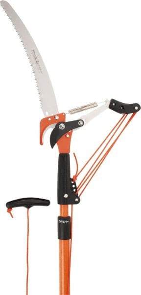 PRO-SOURCE - Pruner - 4.8" Long Hardened Steel Blade, 96" Long Tubular Handle - A1 Tooling