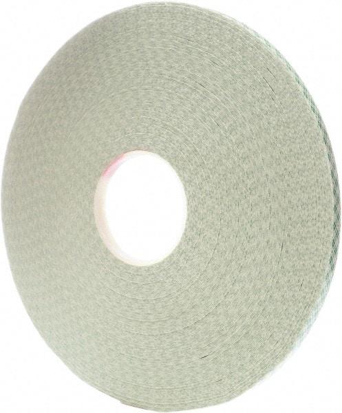 3M - 1/2" x 72 Yd Acrylic Adhesive Double Sided Tape - 31 mil Thick, Off-White, Foam Liner - A1 Tooling