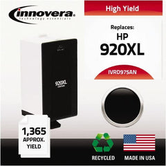 innovera - Black Inkjet Printer Cartridge - Use with HP Officejet 6000, 6000 Wireless, 6500, 6500 Wireless, Officejet Wide Format 7500A - A1 Tooling