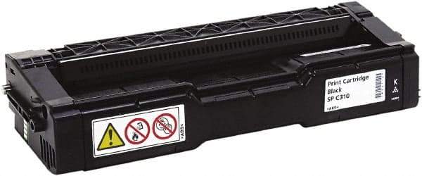 Ricoh - Black Toner Cartridge - Use with Ricoh Aficio SP C311N, SP C312DN, SP C231SF, SP C232SF - A1 Tooling