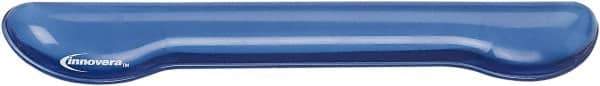 innovera - 2-7/8" x 18-1/4" x 1-1/4" Blue Keyboard Wrist Rest - Use with Keyboard - A1 Tooling