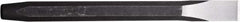 Paramount - 12" OAL x 1/2" Blade Width Cold Chisel - 1/2" Tip, 7/16" Stock, Steel Handle - A1 Tooling