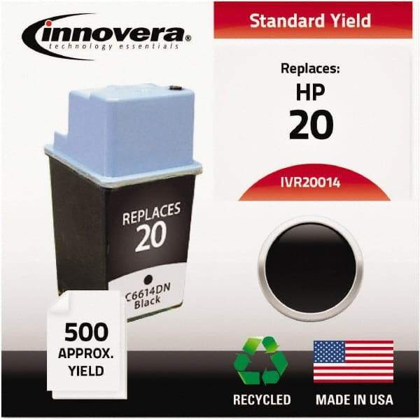 innovera - Black Inkjet Printer Cartridge - Use with HP Deskjet D2530, D2545, D2560, D5560, F4200, F4440, F4480, Photosmart C4640, C4650, C4680, C4795 - A1 Tooling