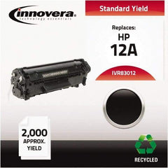 innovera - Black Toner Cartridge - Use with HP LaserJet 1010, 1012, 1015, 1018, 1020, 1022, 3015, 3020, 3030, 3050, 3052, 3055, M1319Fmfp - A1 Tooling