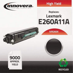 innovera - Black Toner Cartridge - Use with Lexmark E260D, E260DN, E360D, E360DN, E460DN, E460DW, E462DTN - A1 Tooling