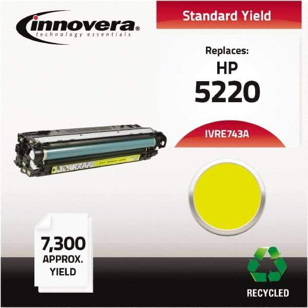 innovera - Yellow Toner Cartridge - Use with HP Color LaserJet CP5220, CP5225 - A1 Tooling