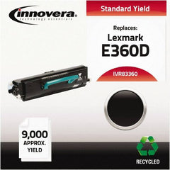 innovera - Black Toner Cartridge - Use with Lexmark E360d, E360dn, E460dn, E460dw, E462dtn - A1 Tooling