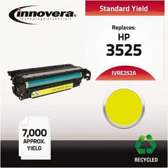 innovera - Yellow Toner Cartridge - Use with HP Color LaserJet CM3530 MFP, CM3530FS MFP, CP3525DN, CP3525N, CP3525X - A1 Tooling