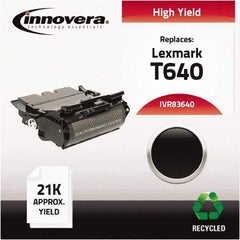 innovera - Black Toner Cartridge - Use with Lexmark T640, T640DN, T640DTN, T640N, T640TN, T642, T642DTN, T642N, T642TN, T644, T644DTN, T644N, T644TN, X642E, X644E, X646E - A1 Tooling