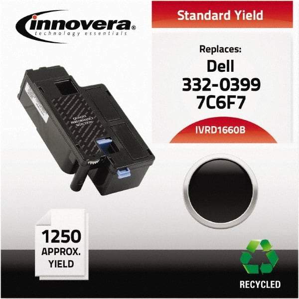 innovera - Black Toner Cartridge - Use with Dell C1660W - A1 Tooling