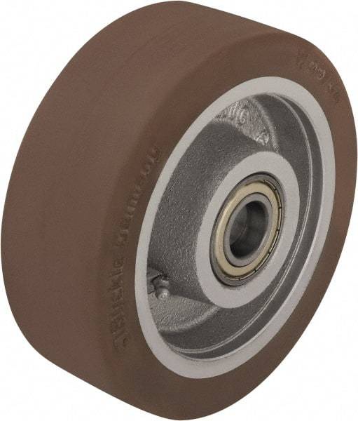 Blickle - 8 Inch Diameter x 1-31/32 Inch Wide, Polyurethane-Elastomer Blickle Besthane Caster Wheel - 2,200 Lb. Capacity, 1 Inch Axle Diameter, Ball Bearing - A1 Tooling