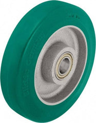 Blickle - 8 Inch Diameter x 1-31/32 Inch Wide, Polyurethane-Elastomer Blickle Softhane Caster Wheel - 1,760 Lb. Capacity, 1 Inch Axle Diameter, Ball Bearing - A1 Tooling