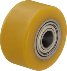 Blickle - 2 Inch Diameter x 1-29/64 Inch Wide, Polyurethane-Elastomer Blickle Extrathane Caster Wheel - 330 Lb. Capacity, 5/16 Inch Axle Diameter, Ball Bearing - A1 Tooling